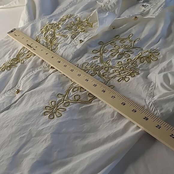 MEXX sz S/36 100% cotton embroidery shirt - Picture 7 of 11